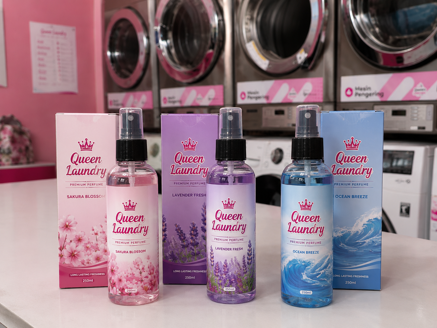 Logo Queen Laundry